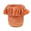 KAZI Peach Fringed Brush Cup 2 KAZI Peach Fringed Brush Cup