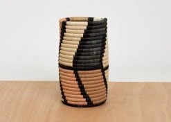 KAZI Peach Mstari Vase Home Goods