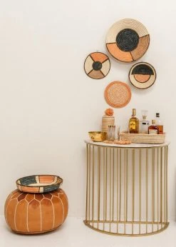 KAZI Home Goods Peach Tina Pom Pom Box 6 KAZI Home Goods Peach Tina Pom Pom Box