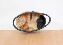 KAZI Peach Wheel Oval Basket