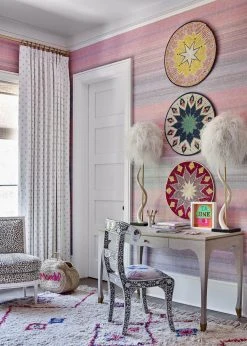 KAZI Home Goods Queen Of Blush Jumbo Wall Disc 8 KAZI Home Goods Queen Of Blush Jumbo Wall Disc