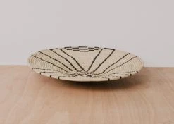 KAZI Sanaa Raffia Wall Plate I