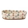 KAZI Home Goods Shades Of Sand Oval Basket 1 KAZI Home Goods Shades Of Sand Oval Basket