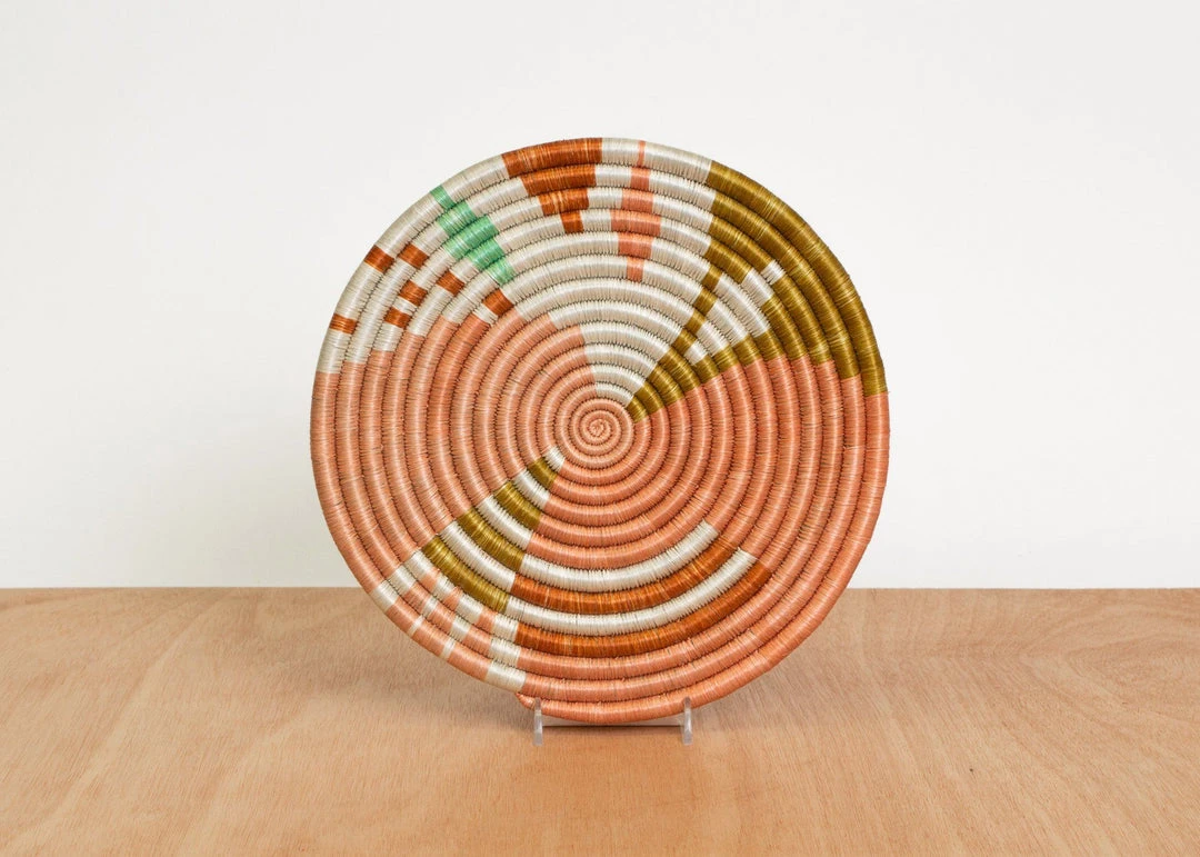 KAZI Home Goods Small Desert Flower Biko Trivet 5 KAZI Home Goods Small Desert Flower Biko Trivet