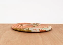 KAZI Home Goods Small Desert Flower Biko Trivet 10 KAZI Home Goods Small Desert Flower Biko Trivet