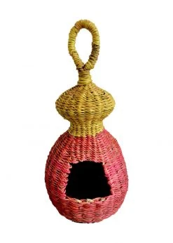 KAZI Best Sellers All Natural Sunset Camel Hump Birdhouse