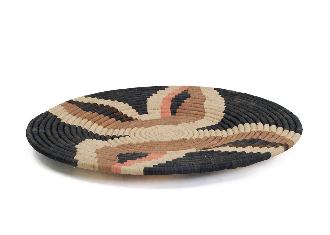 KAZI Tabia Peach Wall Plate I Home Goods 4 KAZI Tabia Peach Wall Plate I Home Goods