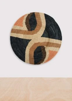 KAZI Home Goods Tabia Peach Wall Plate III