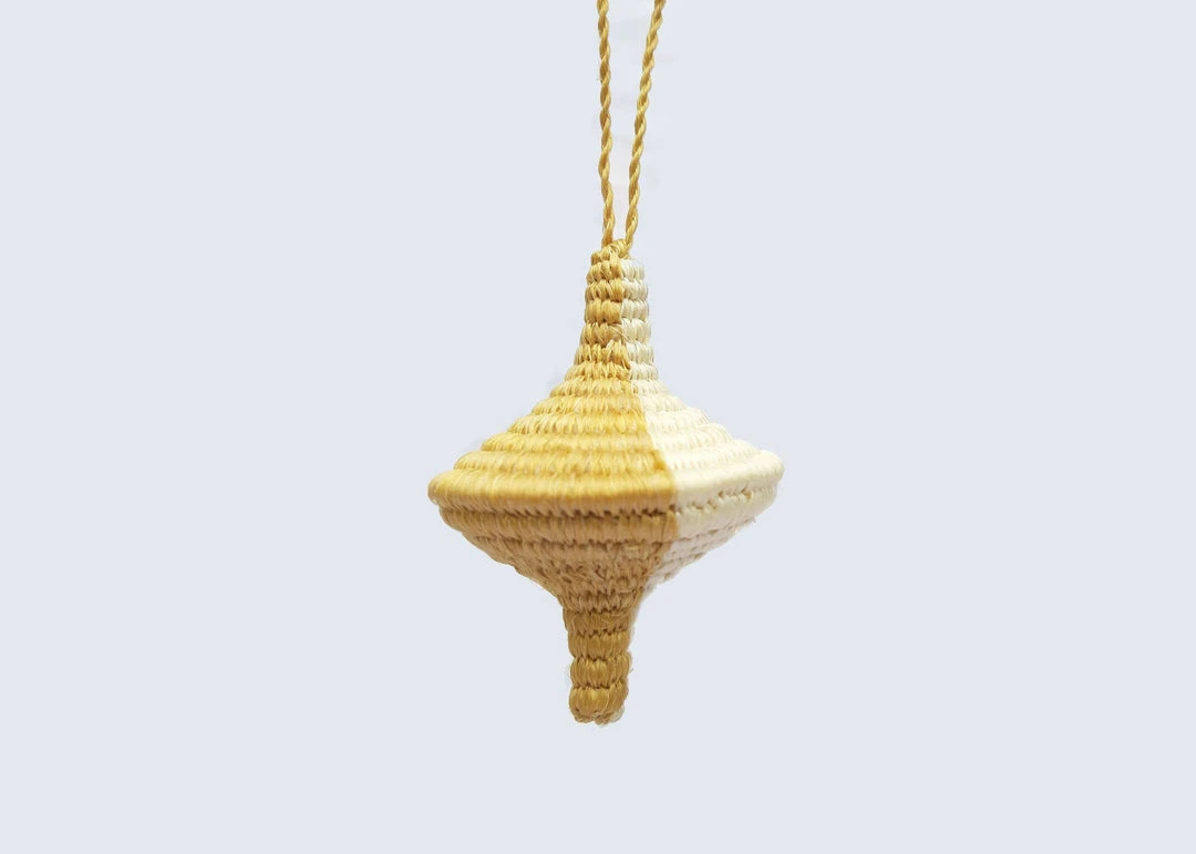 KAZI Teardrop Gold Metallic Ornament Fair Trade 3 KAZI Teardrop Gold Metallic Ornament Fair Trade
