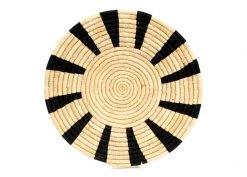 KAZI Home Goods Tiled Natural Wall Plate