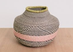 KAZI Tumaini Grass Short Pot Home Goods