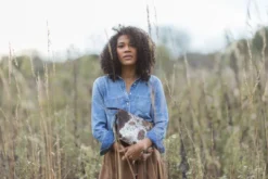 Abby Alley Handcrafted Keely Clutch - Black Cow Hair 11 Abby Alley Handcrafted Keely Clutch - Black Cow Hair