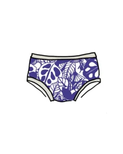 Thunderpants USA Kids' Blue Bloem Underwear Fair Trade