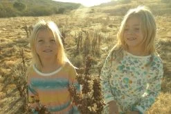 Honey Cake Tiger Kids' Sky's The Limit Long Sleeve Dress 8 Honey Cake Tiger Kids' Sky's The Limit Long Sleeve Dress