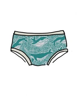 Thunderpants USA Kids' Marine Whales Underwear Kids' Underwear