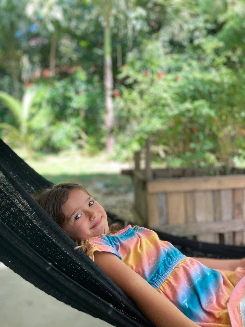 Honey Cake Tiger Kids' Sky's The Limit Short Sleeve Dress 5 Honey Cake Tiger Kids' Sky's The Limit Short Sleeve Dress