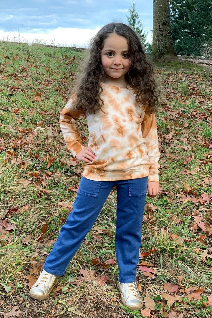 North Of West Kids' Tie Dye Sweatshirt - Amber Sale 5 North Of West Kids' Tie Dye Sweatshirt - Amber Sale