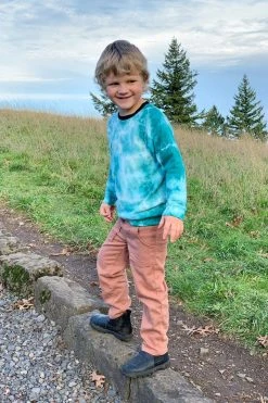 North Of West Best Sellers Kids' Tie Dye Sweatshirt - Atlantic