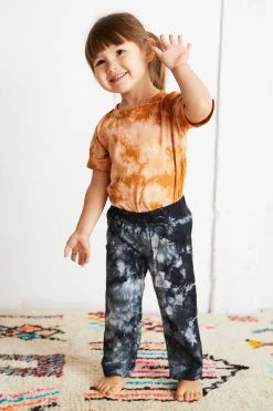 North Of West Kids' Tie Dye Tee - Amber