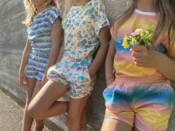 Honey Cake Tiger Kids' Hello Fun Wave Unisex Shorts 12 Honey Cake Tiger Kids' Hello Fun Wave Unisex Shorts