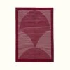 Kiliim Home Goods Burgundy Lotus Rug 2 Kiliim Home Goods Burgundy Lotus Rug