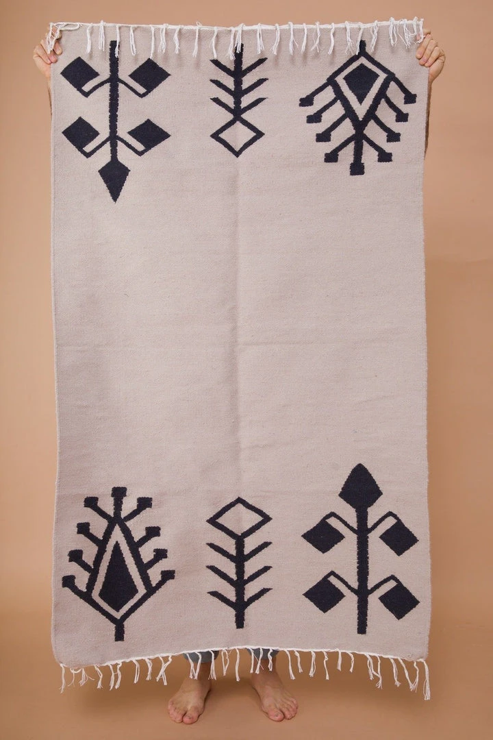 Kiliim Eden Wool Runner / Rug Home Goods 5 Kiliim Eden Wool Runner / Rug Home Goods