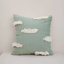 Kiliim Best Sellers Green Stratus Throw Pillow Cover