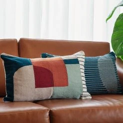 Kiliim Mirror Lumbar Pillow Cover 10 Kiliim Mirror Lumbar Pillow Cover