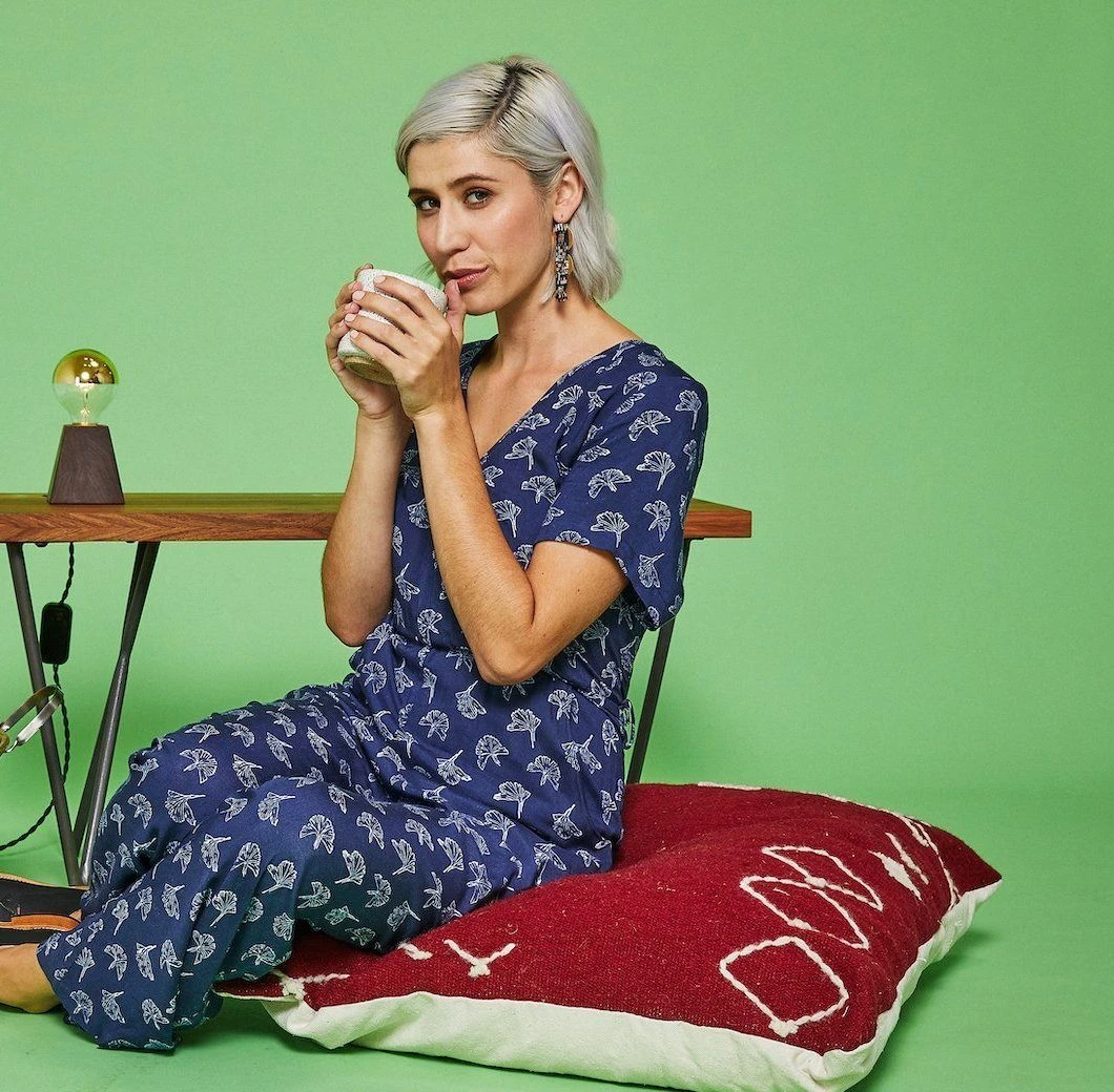 Kiliim Home Goods Scattered Stitch Wool Floor Pillow Cover 4 Kiliim Home Goods Scattered Stitch Wool Floor Pillow Cover