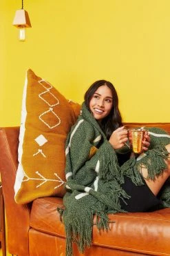 Kiliim Home Goods Scattered Stitch Wool Floor Pillow Cover 9 Kiliim Home Goods Scattered Stitch Wool Floor Pillow Cover