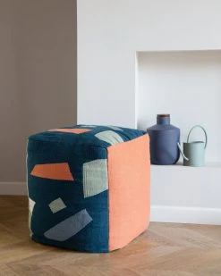 Kiliim Terrazzo Pouf