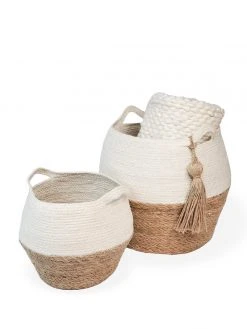 Korissa Home Goods Agora Jar Basket Set