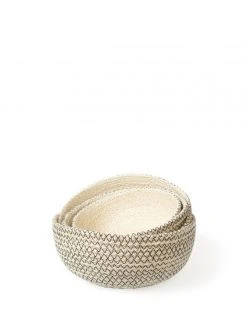 Korissa Home Goods Amari Round Bowl Set - Black 13 Korissa Home Goods Amari Round Bowl Set - Black