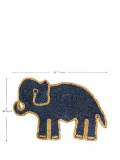 Korissa Home Goods Elephant Doormat