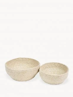 Korissa Glitter Bowl Set - White Home Goods