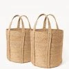 Korissa Kata Basket With Handles Set - Natural Home Goods 1 Korissa Kata Basket With Handles Set - Natural Home Goods
