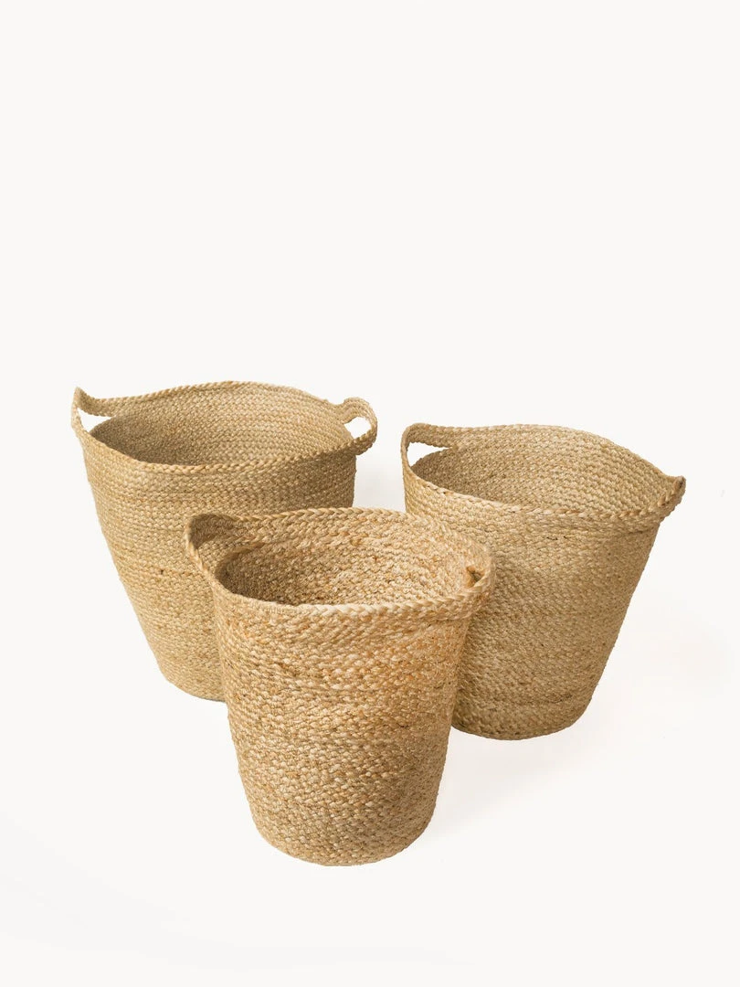 Korissa Kata Basket With Slit Handle Set Home Goods 4 Korissa Kata Basket With Slit Handle Set Home Goods