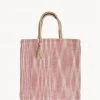 Korissa Accessories Nadi Jute Tote Bag - Red