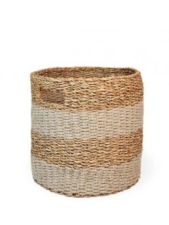 Korissa Savar Hamper Basket With Handle Set - Natural