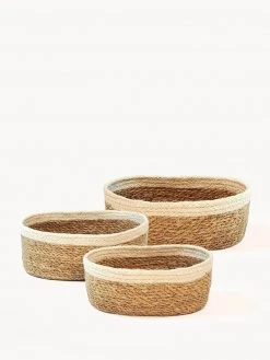 Korissa Savar Oval Bowl Set Home Goods