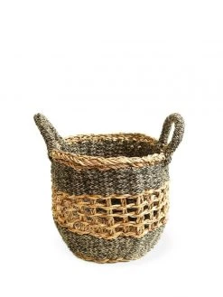 Korissa Ula Mesh Basket Set - Black Home Goods 14 Korissa Ula Mesh Basket Set - Black Home Goods
