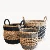 Korissa Ula Mesh Basket Set - Black Home Goods 1 Korissa Ula Mesh Basket Set - Black Home Goods