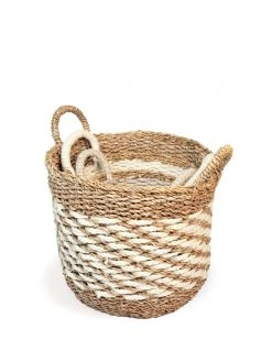 Korissa Home Goods Ula Mesh Basket Set 15 Korissa Home Goods Ula Mesh Basket Set