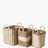 Korissa Ula Storage Basket Set 2 Korissa Ula Storage Basket Set