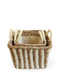 Korissa Ula Storage Basket Set 10 Korissa Ula Storage Basket Set