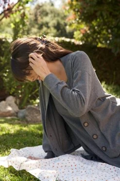 LA Relaxed New Arrivals Bloom Tencel Hachi Cardigan