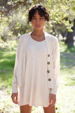 LA Relaxed New Arrivals Bloom Tencel Hachi Cardigan