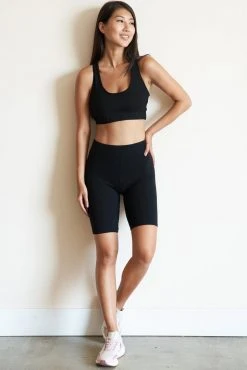 LA Relaxed New Arrivals Eco Rib Tencel Bike Short