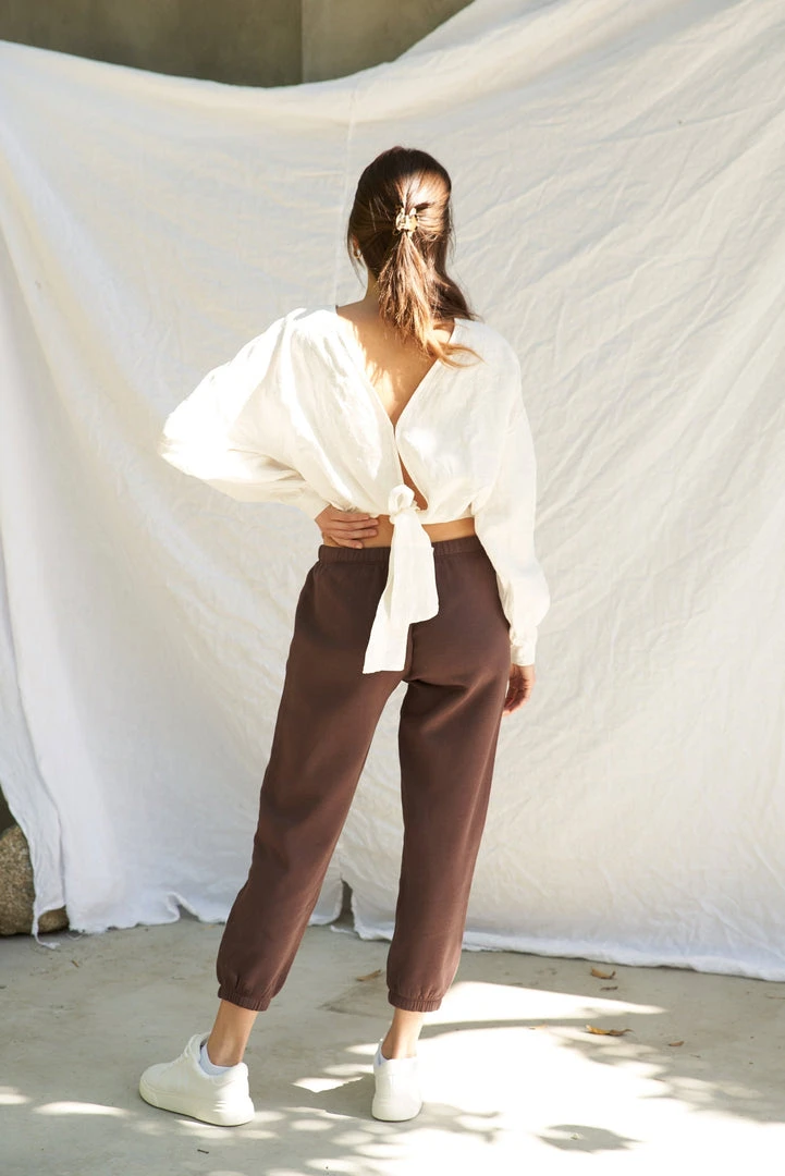 LA Relaxed New Arrivals Reversible Linen Blouse 6 LA Relaxed New Arrivals Reversible Linen Blouse