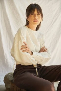 LA Relaxed New Arrivals Reversible Linen Blouse 13 LA Relaxed New Arrivals Reversible Linen Blouse